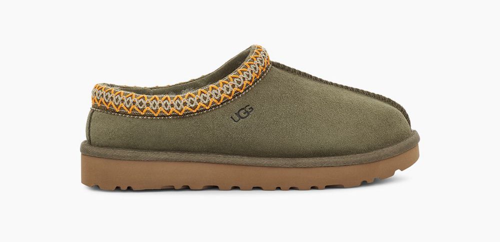 Ugg Slipper Womens - Ugg Tasman Olive - 258HGNTIO